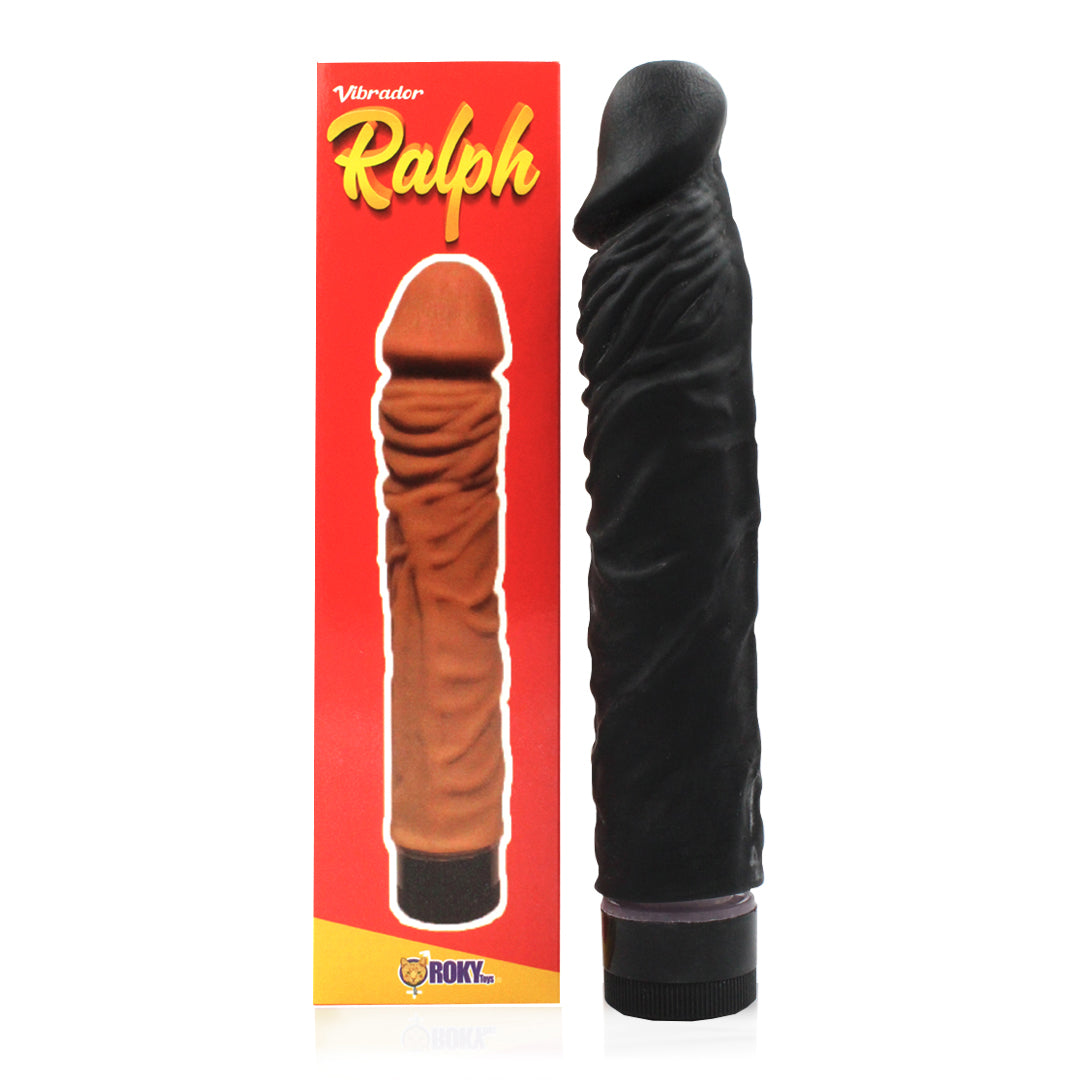 Dildo Vibrador Realista Ralph Negro