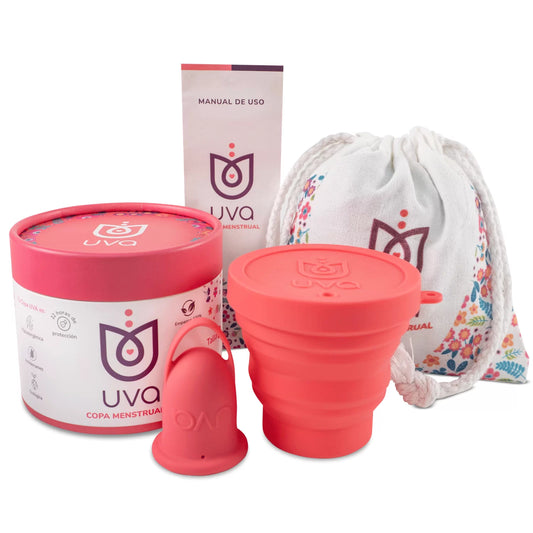 Copa Menstrual UVA 2 Talla A Salmón