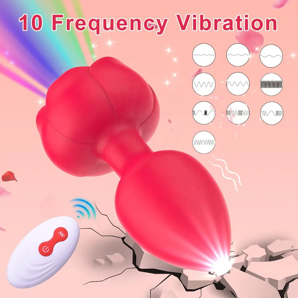 Plug Anal Con Vibración Angelo Talla M