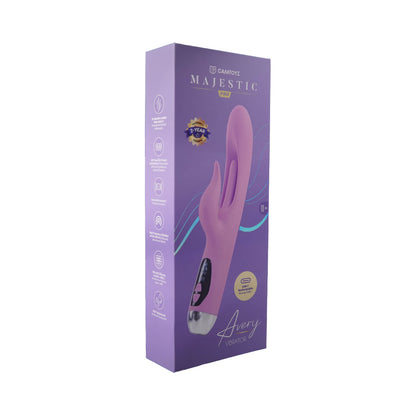 Vibrador Triple Estimulación Avery con Carga USB-C Camtoyz