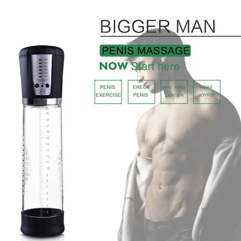 Bomba Para Pene Automática Pennis Pump Men
