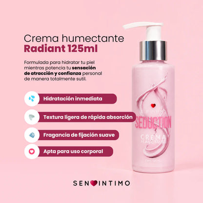 Crema Humectante Seduction con Attract 125ml Sen Íntimo