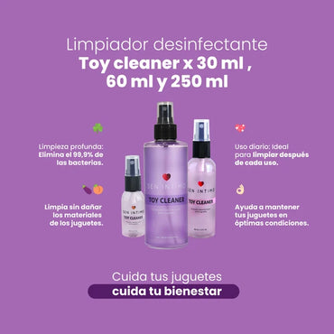 Limpiador Desinfectante de Juguetes Íntimos Toy Cleaner 250ml