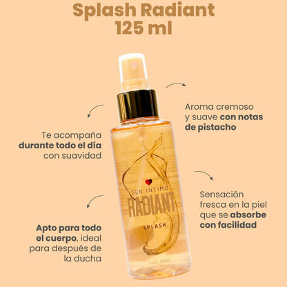 Splash Radiant 125ml Sen Íntimo