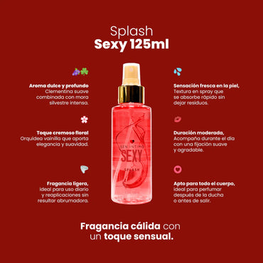 Splash Sexy 125ml Sen Íntimo