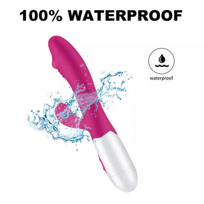 Vibrador Tipo Rabbit Candry Recargable 30 Vibraciones