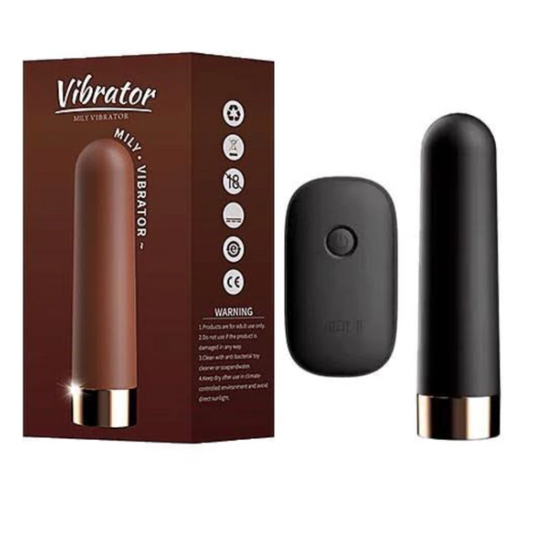Bala Vibradora Recargable Con Control Sarohi