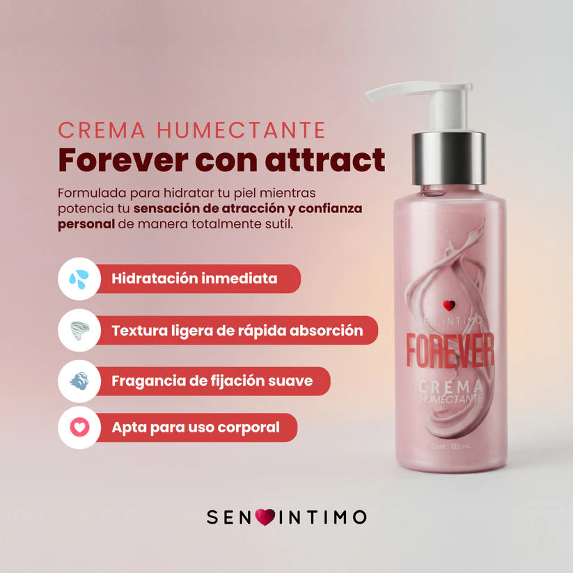 Crema Humectante Forever con Attract 125ml Sen Íntimo