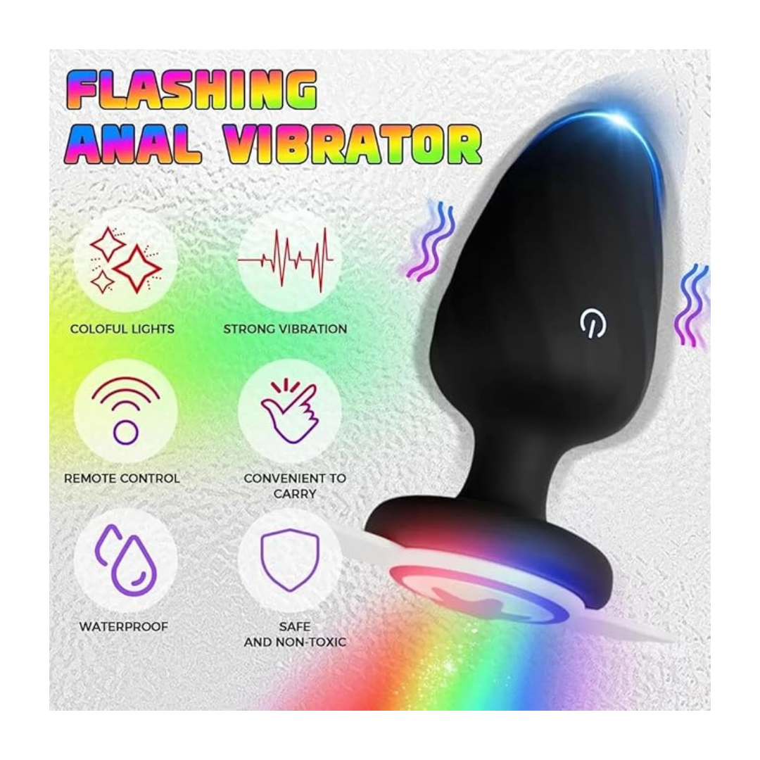 Plug Con Vibración Y Control Remoto Pegasu