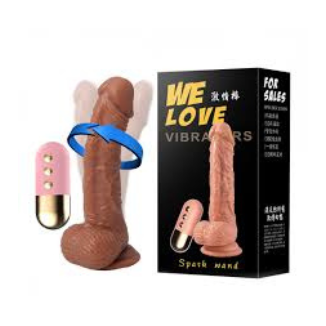 Dildo Vibrador Realista Con Control We Love