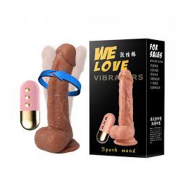 Dildo Vibrador Realista Con Control We Love