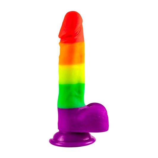 Dildo Realista Rainbow  19,5 CM