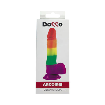Dildo Realista Rainbow  19,5 CM