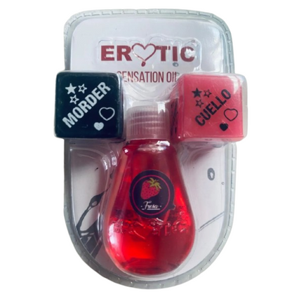 Aceite Caliente Saborizado con Dados