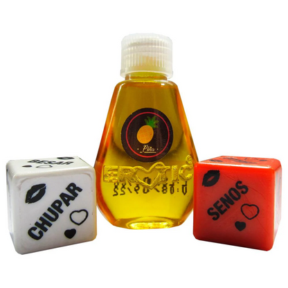 Aceite Caliente Saborizado con Dados