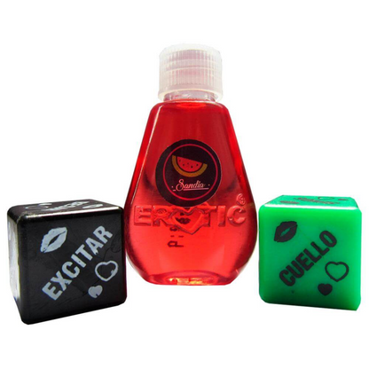 Aceite Caliente Saborizado con Dados