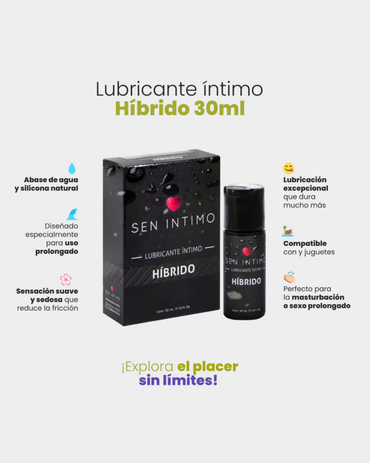 Lubricante Híbrido Sen Intimo X30 ML