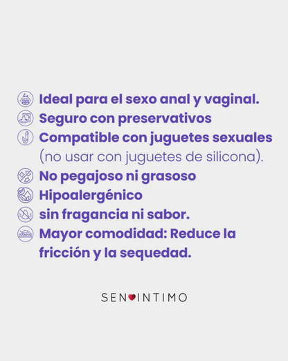 Lubricante Híbrido Sen Intimo X30 ML