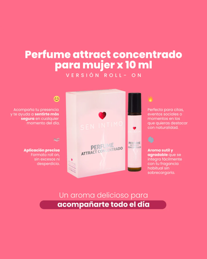 Perfume concentrado Roll On Mujer Con feromonas Sen Intimo