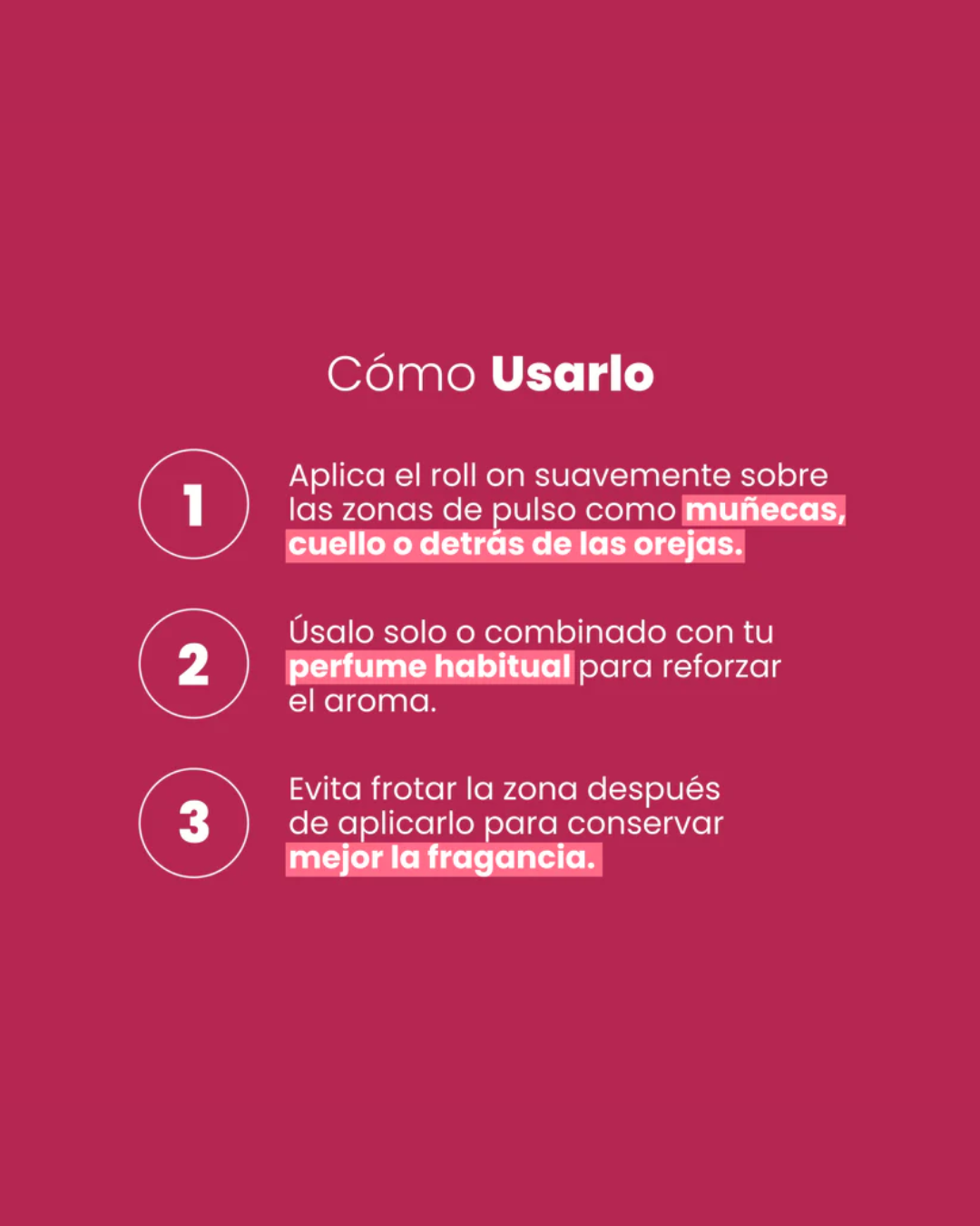 Perfume concentrado Roll On Mujer Con feromonas Sen Intimo
