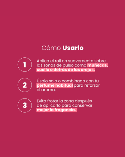 Perfume concentrado Roll On Mujer Con feromonas Sen Intimo