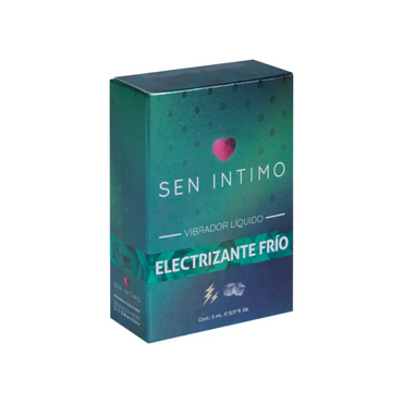 Vibrador Líquido Electrizante Frío X 5 ml Sen Intimo