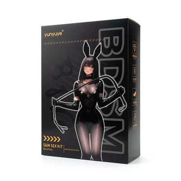 Kit Bondage 10 Piezas Negro