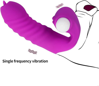 Funda Para Dedo Con Vibración Y Lengua Brant