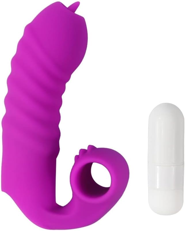 Funda Para Dedo Con Vibración Y Lengua Brant