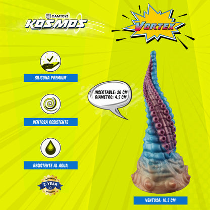 Dildo Tentáculo Vortex Kosmos