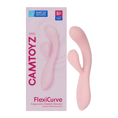 Vibrador Doble Estimulación FlexiCurve Ergonómico con App Camtoyz