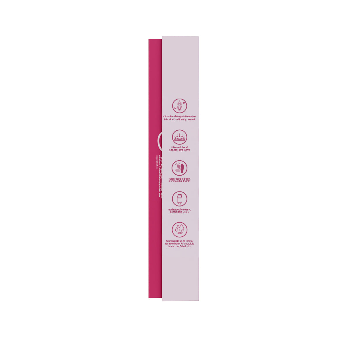 Vibrador Doble Estimulación FlexiCurve Ergonómico con App Camtoyz