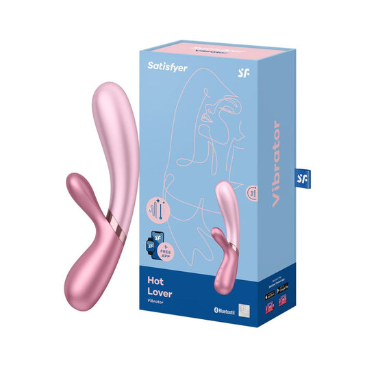 Vibrador Doble Estimulación Satisfyer Hot Lover Térmico y con App