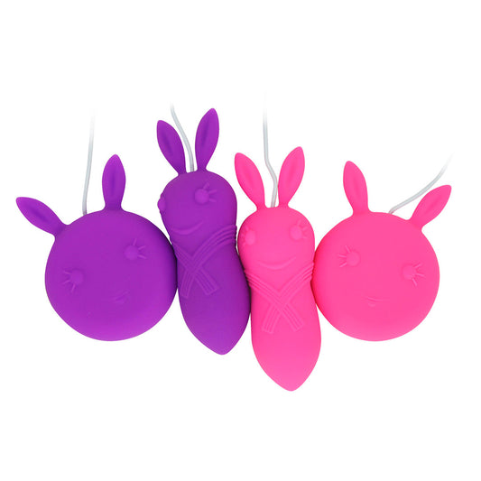 Huevo Vibrador Con Control Cute Rabbit