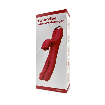 Vibrador Triple Estimulación Twin