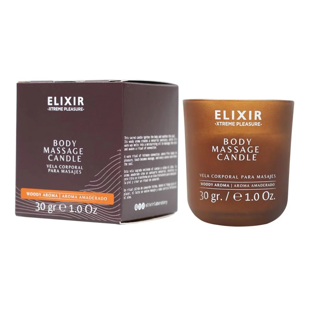 Vela Para Masajes Amaderada X30gr
