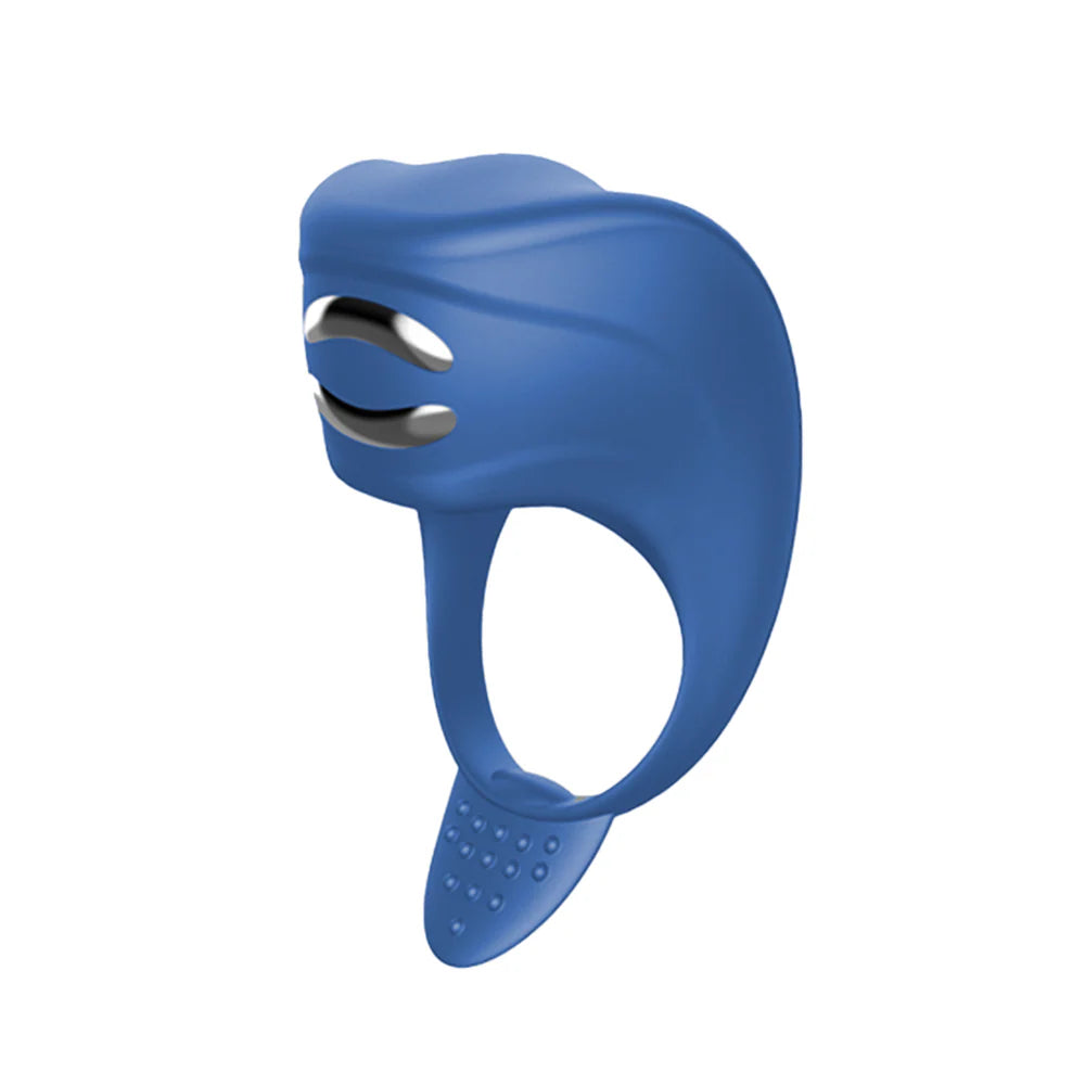 Anillo Vibrador Con Estimulación Eléctrica Zeus