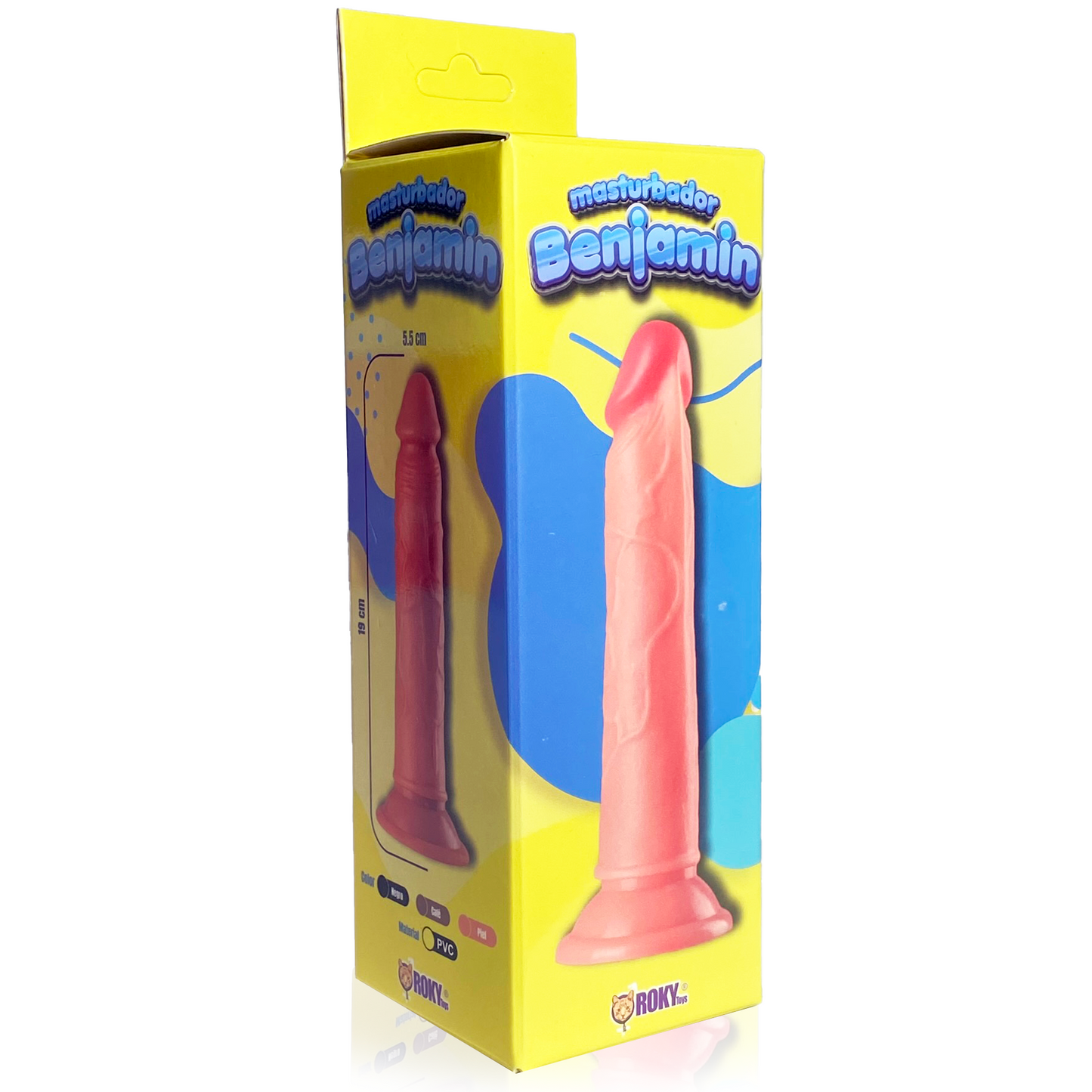 Dildo Mastuirbador Benjamin 18.5CM