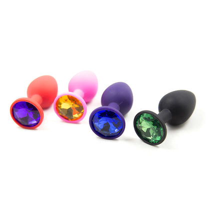 Plug Anal Joya en Silicona Talla S