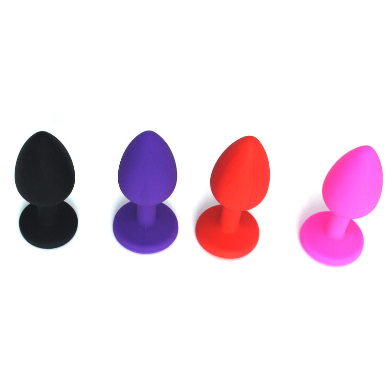 Plug Anal Joya en Silicona Talla S