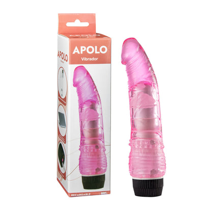 Dildo Vibrador Apolo Recargable 19cm