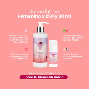 Jabón Íntimo Femenino 250ml Sen Íntimo