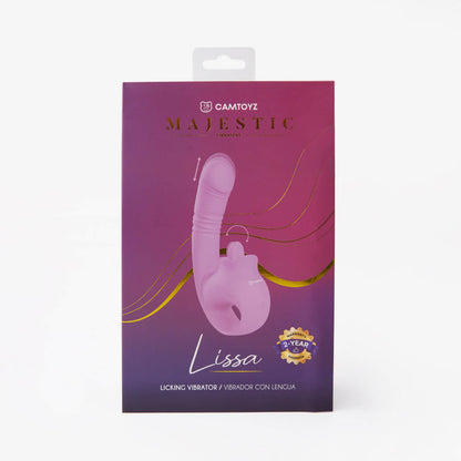 Vibrador Triple Estimulación con Lengua Lissa Camtoyz