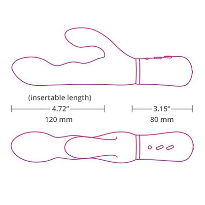 Vibrador Doble Estimulación Lovense Nora