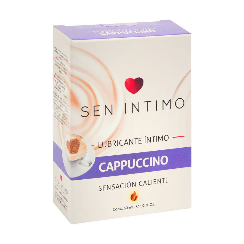 Lubricante Íntimo Caliente Cappuccino 30ml Sen Íntimo