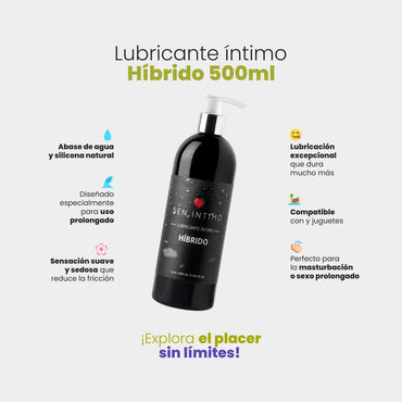 Lubricante Íntimo Híbrido 500ml Sen Íntimo