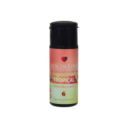 Lubricante Íntimo Caliente con Sabor Tropical 30 ml Sen Íntimo