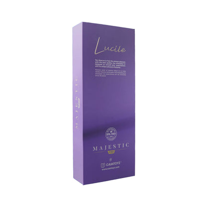 Vibrador Doble Estimulación Lucile con Carga USB-C Camtoyz