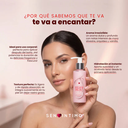 Crema Humectante Sexy con Attract 125ml Sen Íntimo