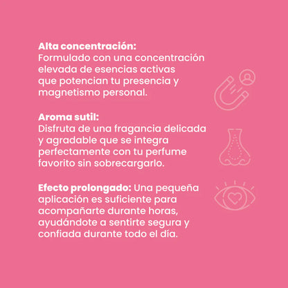 Perfume Attract Esencia Seduction para Mujer Roll-On 10ml Sen Íntimo